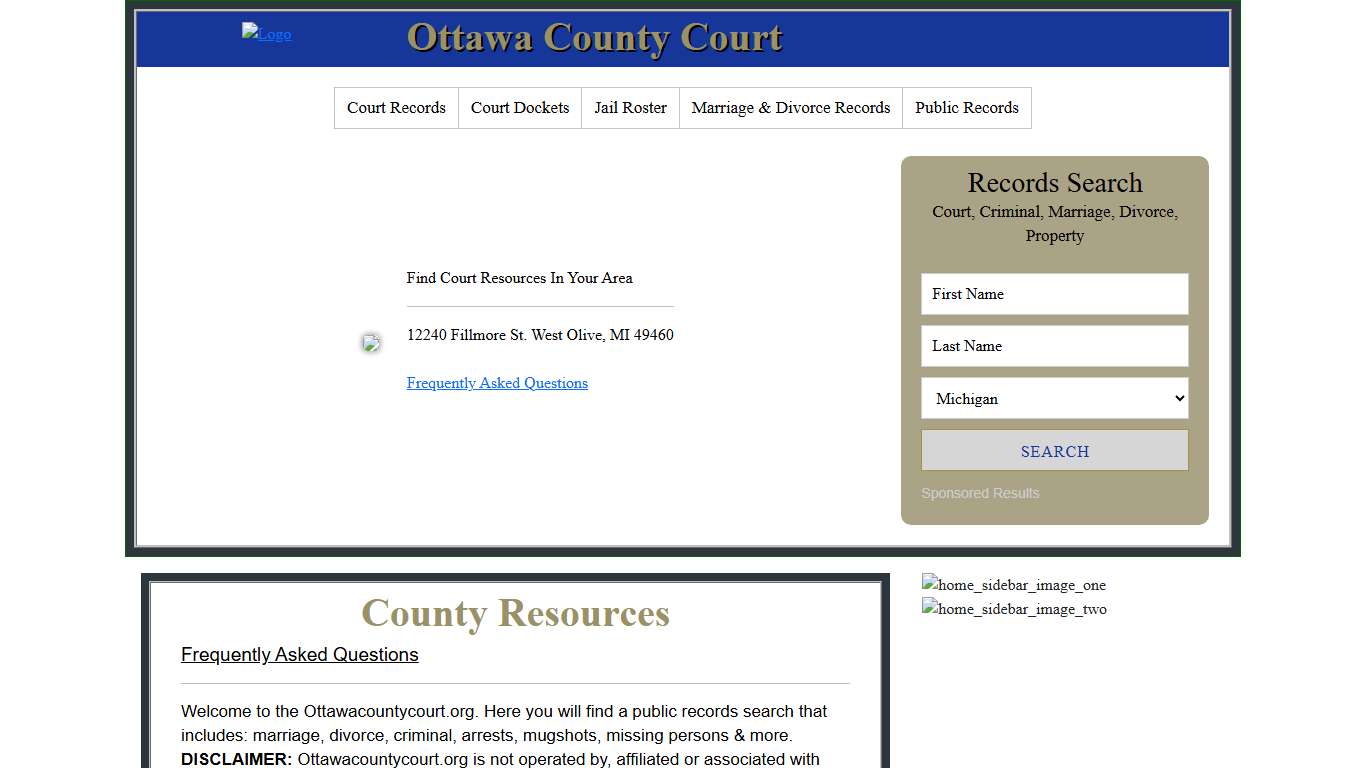 Ottawa County Court Public Records Search